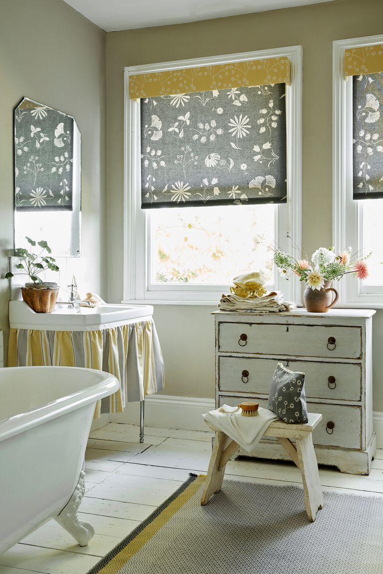 Bathroom blind ideas 10 beautiful ways to frame windows Homes & Gardens
