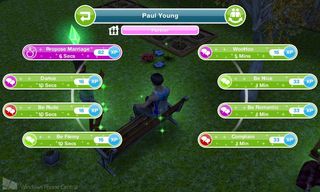 The Sims FreePlay for Windows Phone relationships