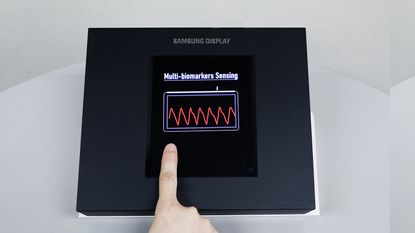 Samsung OLED sensor display