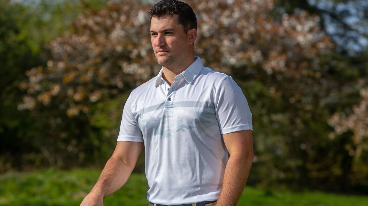 Flag &amp; Anthem Kiawah Camo Performance Polo