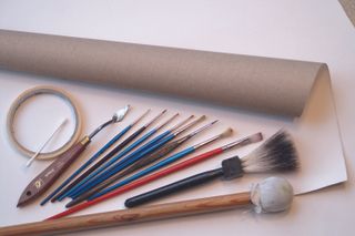 Oil painting materials