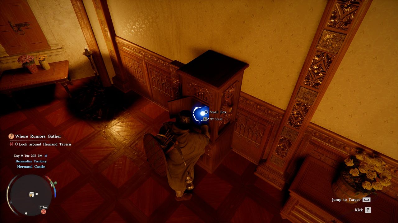 Crimson Desert Hernand Castle Strongbox - Stealing