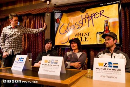 Leighton Poidevin, Tinker Juarez and Cory Wallace