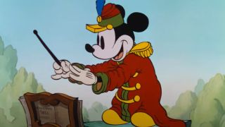 Mickey Mouse classic animated short "The Band Concert" from 1935.