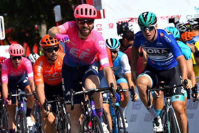 Ef Education First&#039;s Dan McLay wins stage 2 of the 2019 Tour of Guangxi