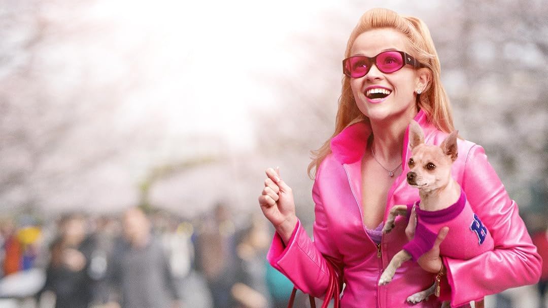 Reese Witherspoon as Elle Woods in the original Legally Blonde movie