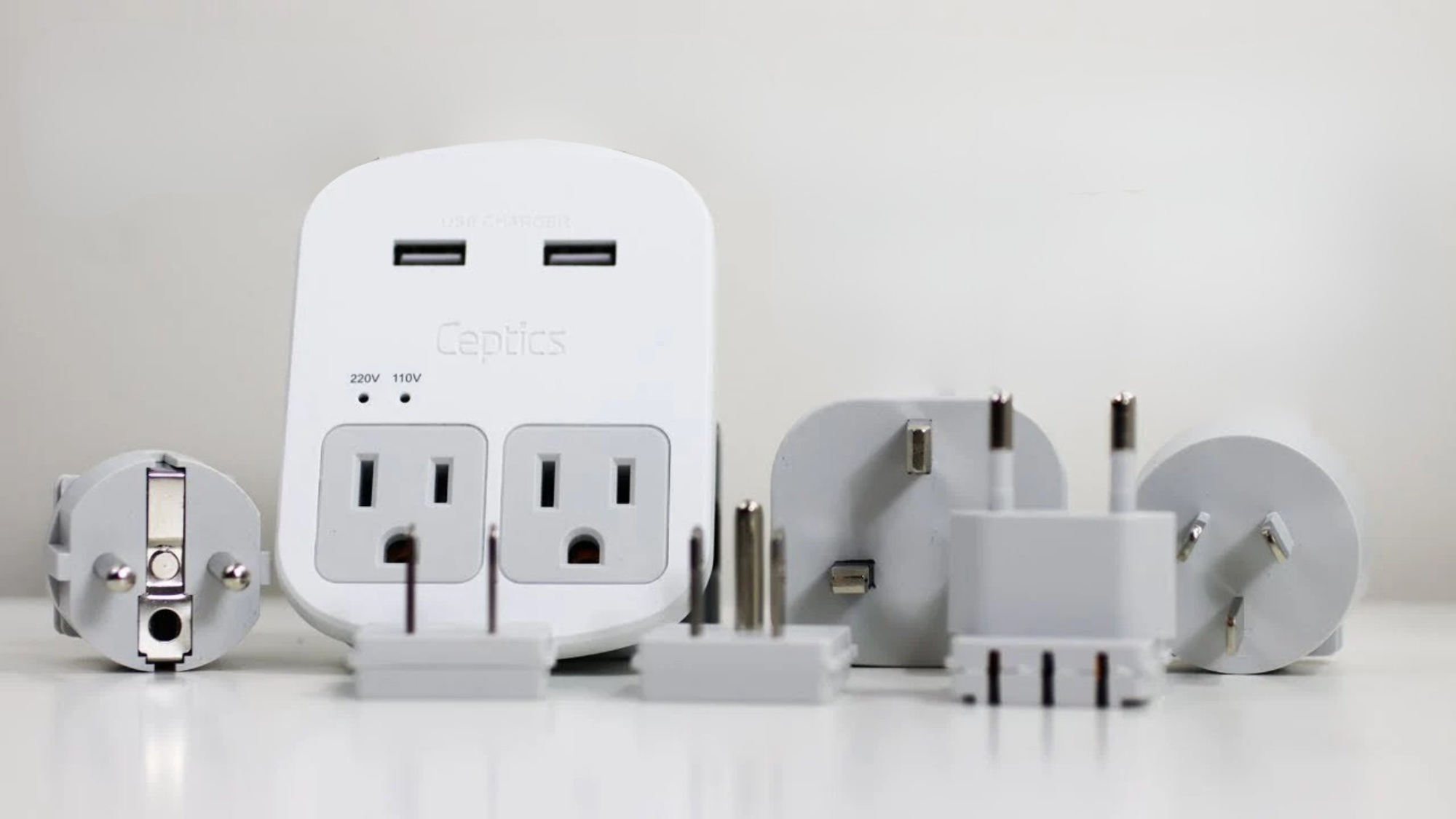 Ceptics World Travel Adapter Kit