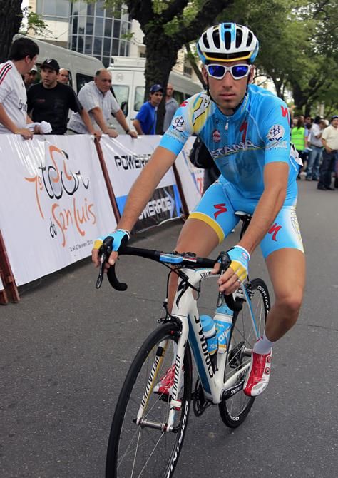 Vincenzo Nibali (Astana) starts his 2013 season at the Tour de San Luis.