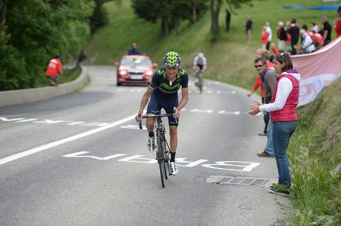 John Gadret (Fra) Movistar finished eighth on the final stage