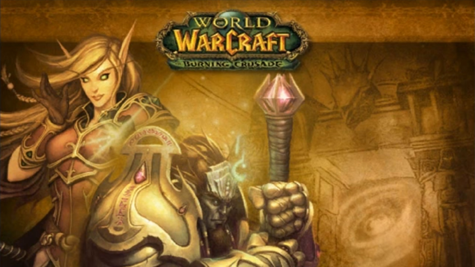 The Burning Crusade Expansion Loading Screen