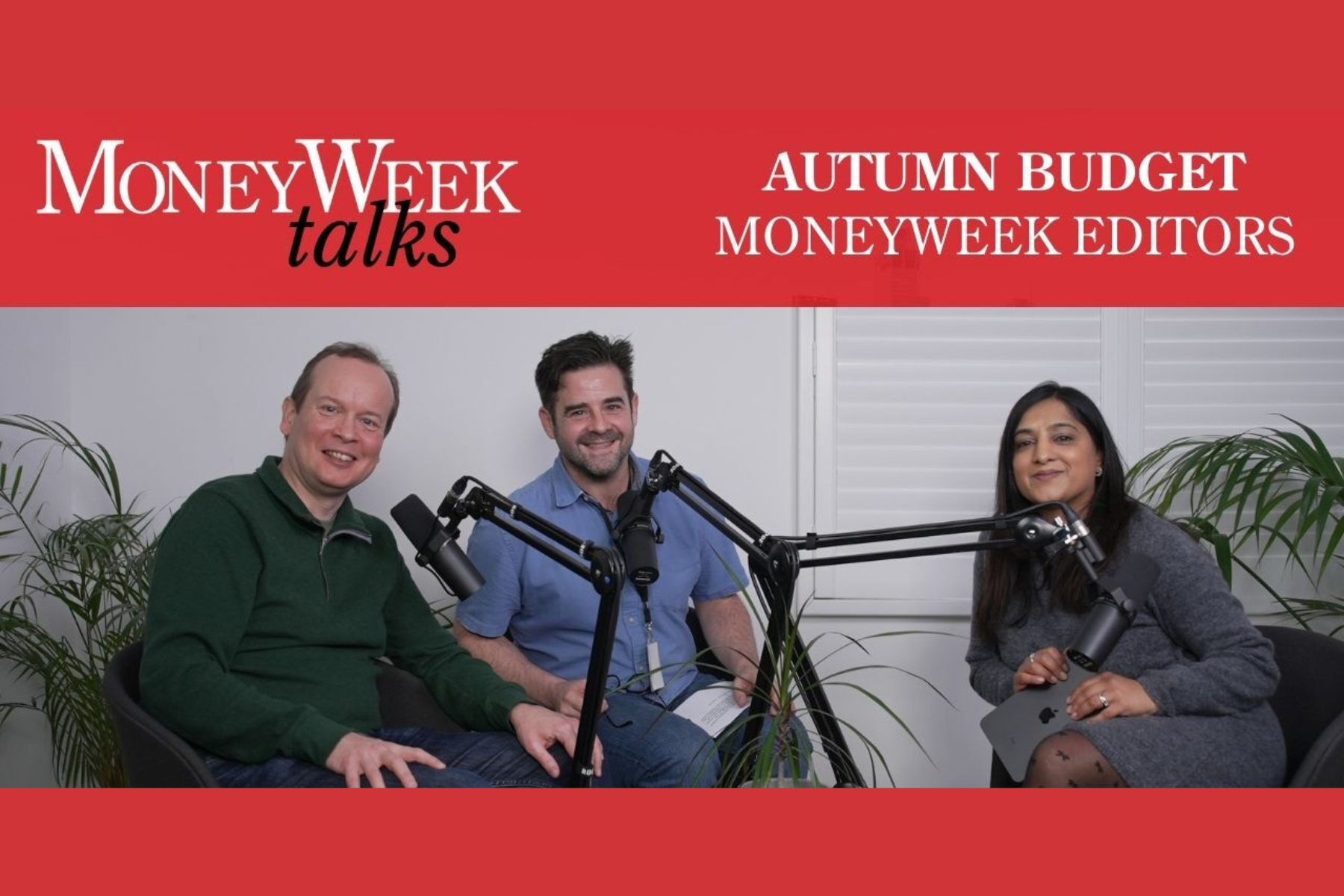 MoneyWeek editors Kalpana Fitzpatrick, Andrew van Sickle and Cris Heaton.