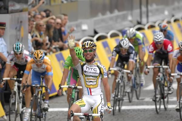 Mark Cavendish (HTC-Columbia) has already joined the pantheon of the greatest sprinters the Tour has ever seen