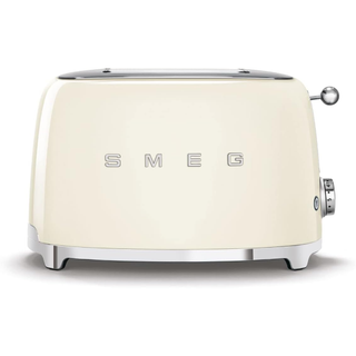 cream-colored retro looking toaster