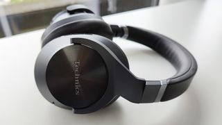 Technics EAH-A800 review: headphones on a white table