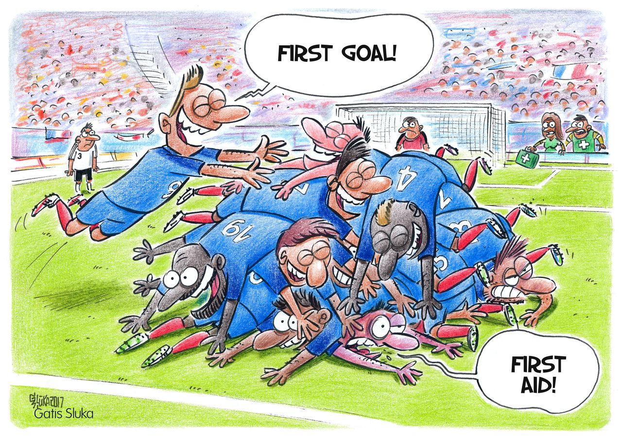 Editorial Cartoon World FIFA World Cup