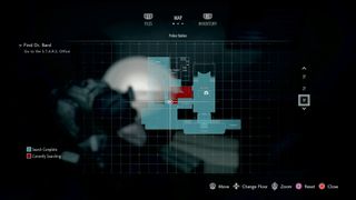 Resident Evil 3 West Office safe code map