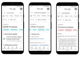Google India Covid Info