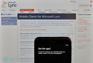 Lync Mobile 2010