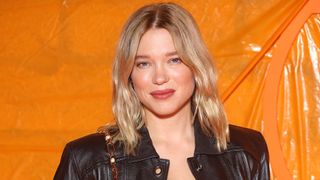 Léa Seydoux pictured with blonde hair