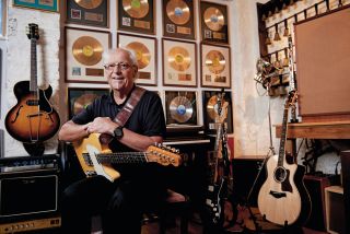 Martin Barre at home, his pride in Tull’s achievements clear