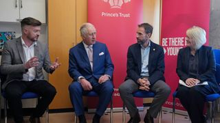 King Charles speaking at the Prince's Trust