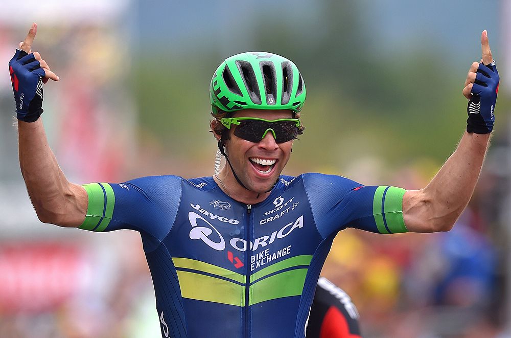 Michael Matthews (Orica-BikeExchange) wins stage 10 at the Tour de France
