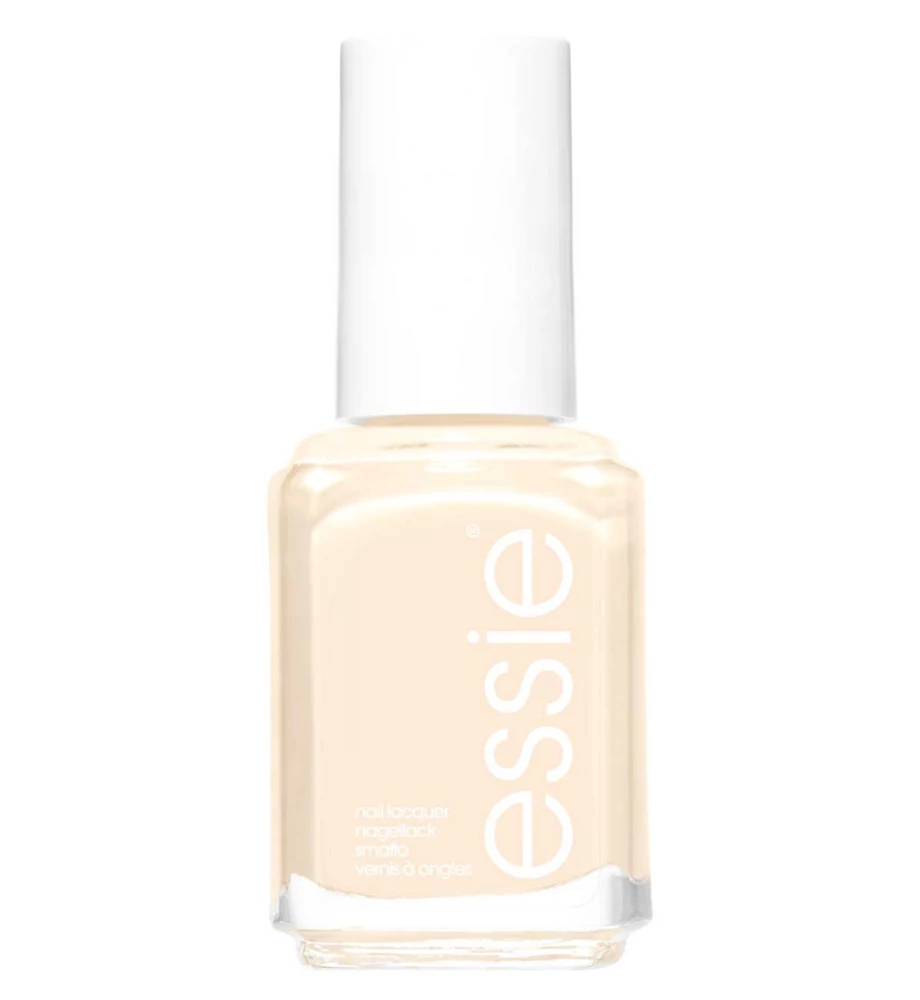 Essie Nail Polish 5 Allure Sheer White Hint of Pink Colour, Original High Shine and High Coverage Nail Polish 13.5 Ml
