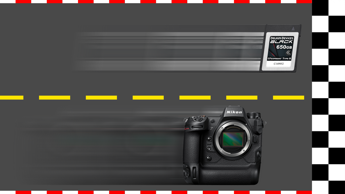 What’s faster than a Nikon Z9?  The latest CFexpress cards from Delkin, of course!