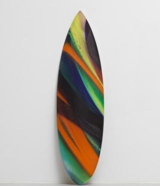 Colorful board for surfing