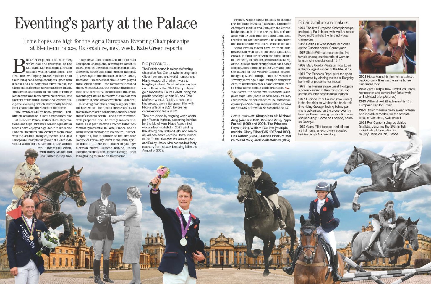 Spreads from Country Life 10 September 2025
