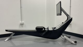 Hydrow rowing machine at the Fit&Well testing center