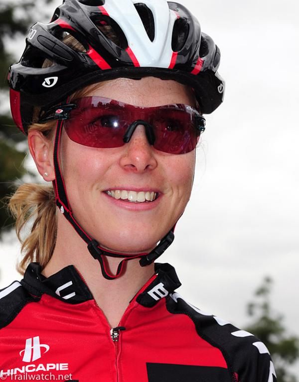 Chloe Forsman (BMC) on the front row.