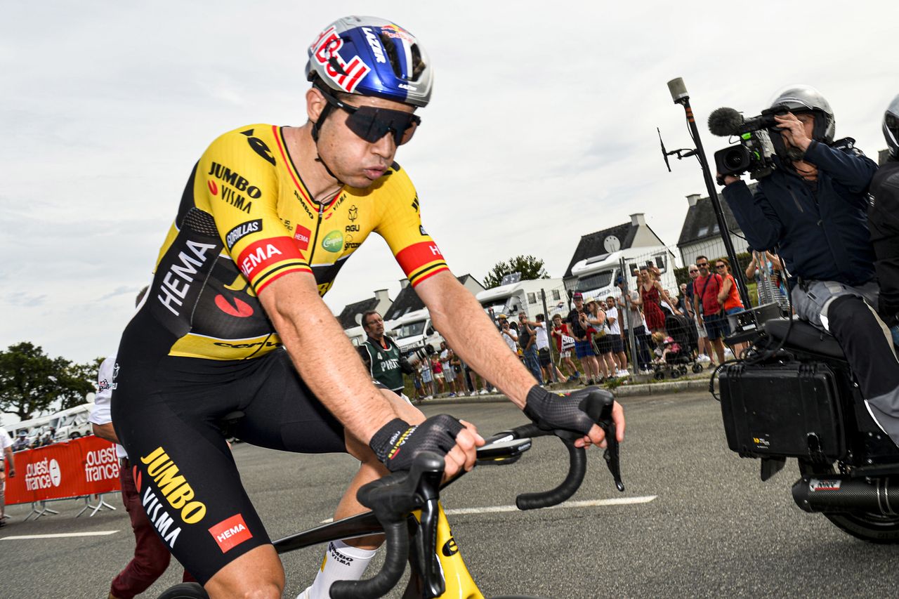 Bretagne Classic OuestFrance 2022 86th Edition Plouay Plouay 2548 km 28082022 Wout Van Aert BEL Team Jumbo Visma photo Tommaso PelagalliSprintCyclingAgency2022