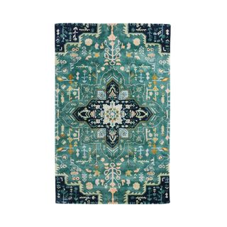 Blue persian rug