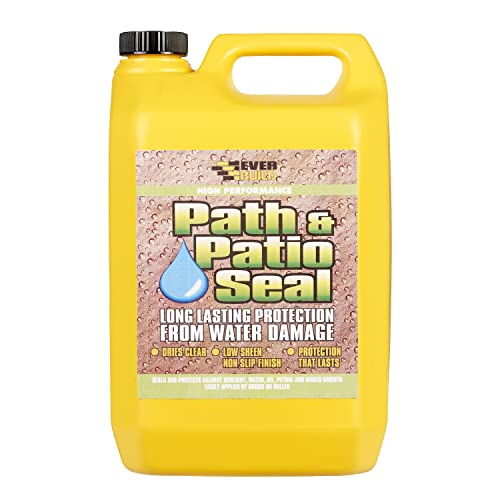 Everbuild 405 High-Performance Path and Patio Seal &amp;ndash; Solvent-Free &amp;ndash; Clear &amp;ndash; 5 Litre