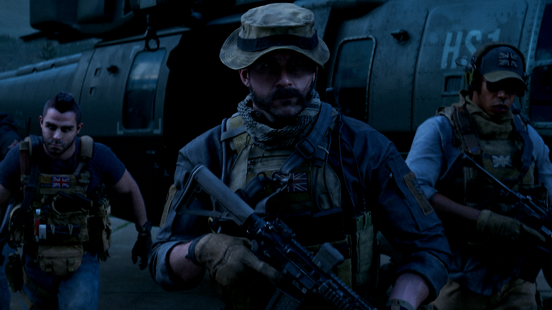 A cinematic scene from Modern Warfare 3