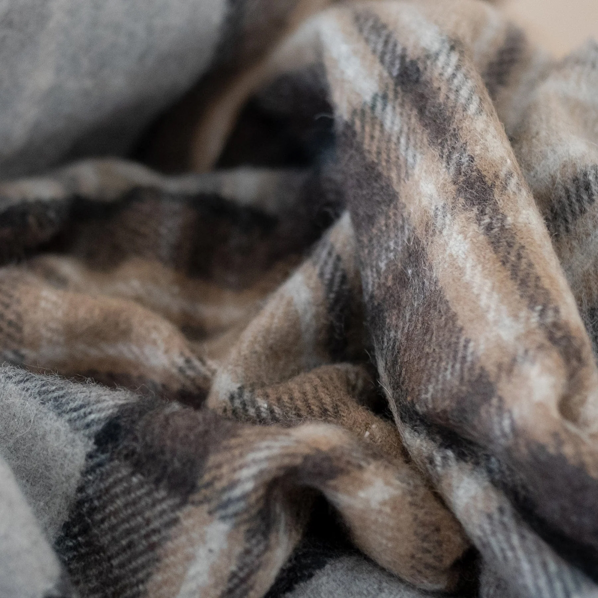 TBCo, Recycled Wool Blanket in Mackellar Tartan