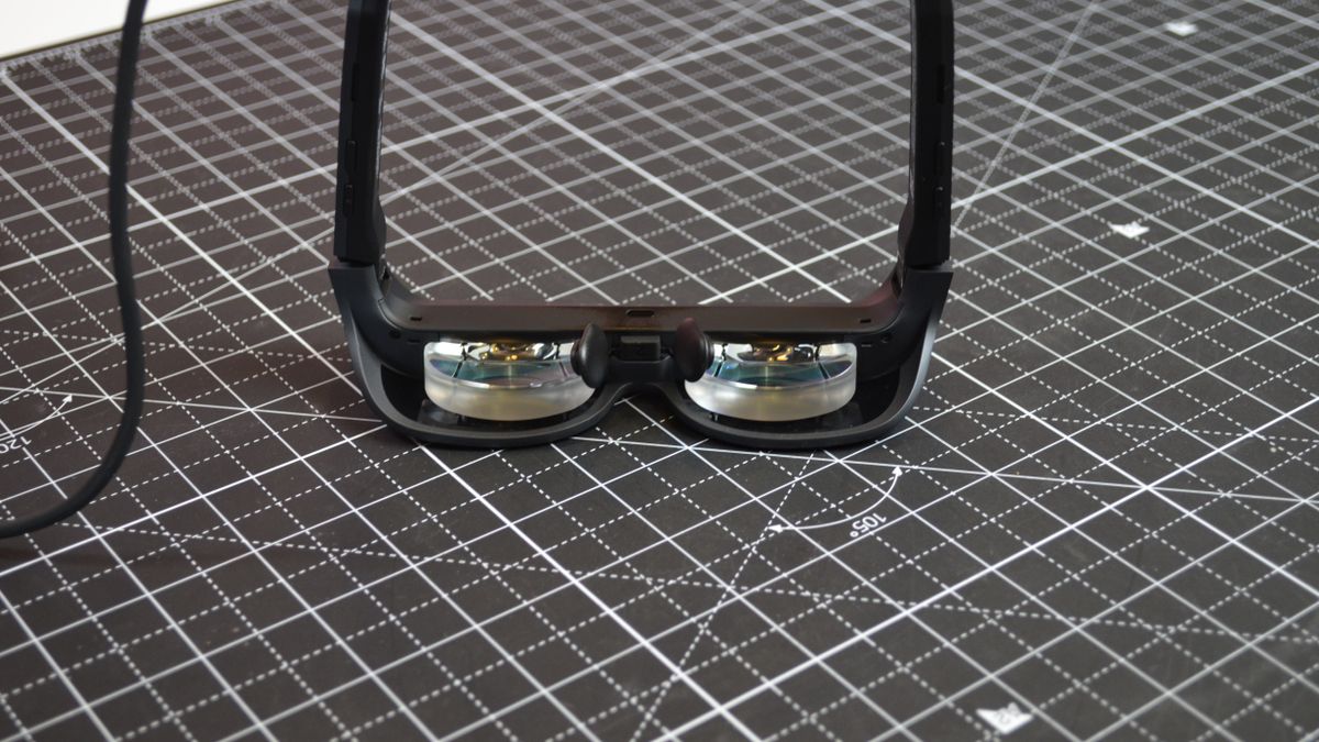 Lenovo Legion Glasses on table