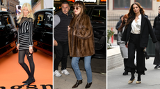 Claudia Schiffer, Dakota Johnson and Katie Holmes in kitten heels