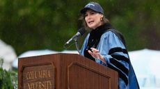 Columbia University's acting president, Claire Shipman