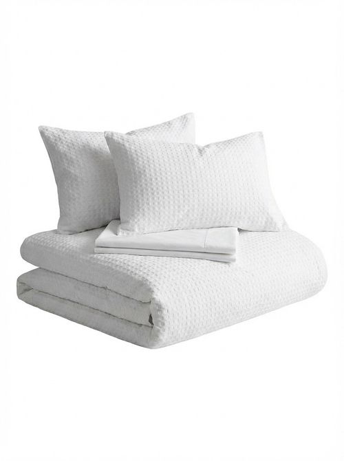Pure Cotton Large Waffle Bedding Set