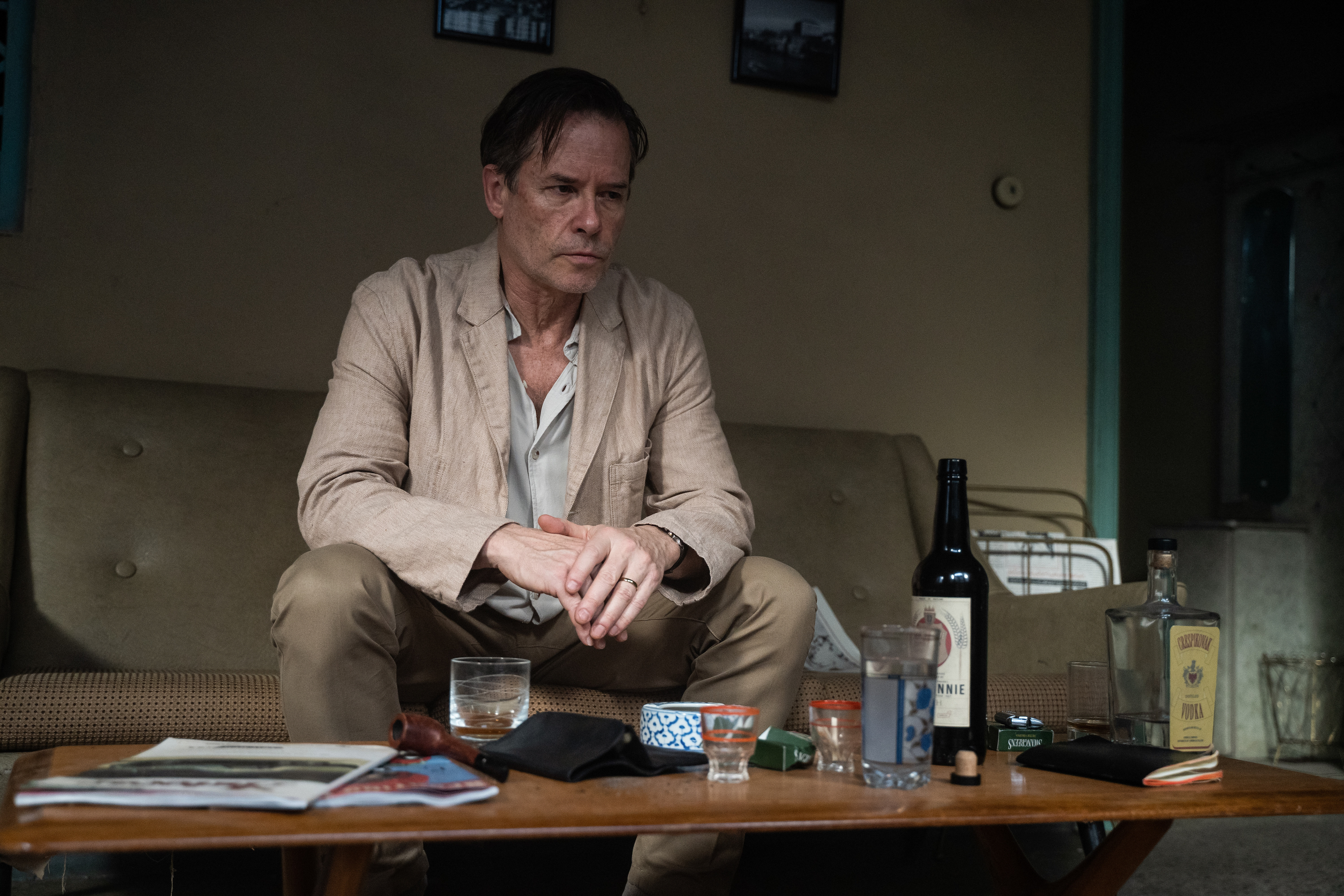 Guy Pearce will show Kim Philby's downfall.