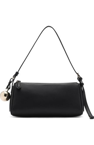 Faux Leather Shoulder Bag