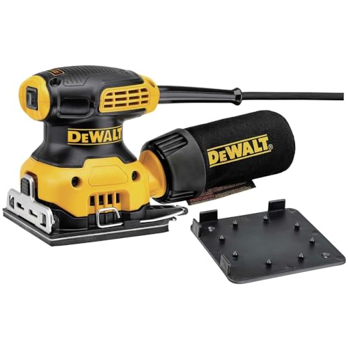 Dewalt Dwe6411k 1/4 Sheet Palm Grip Sander Kit by Dewalt