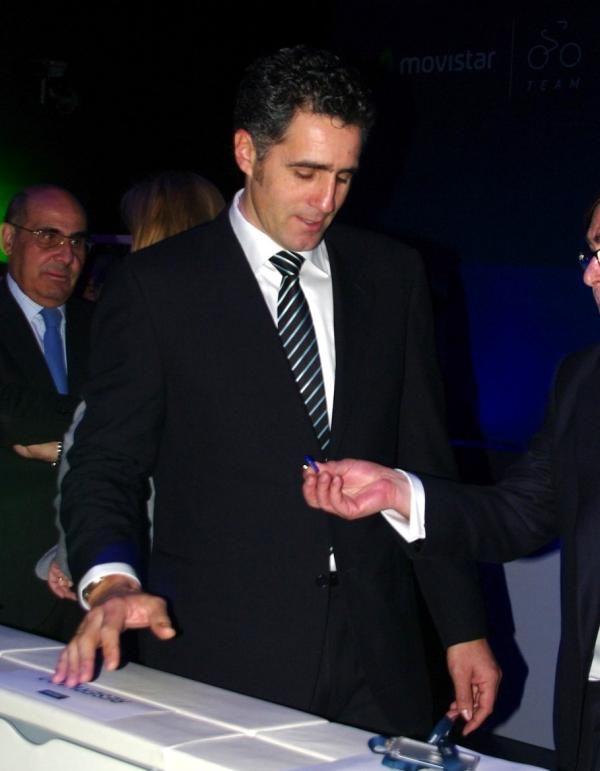 Five time Tour de France winner Miguel Indurain