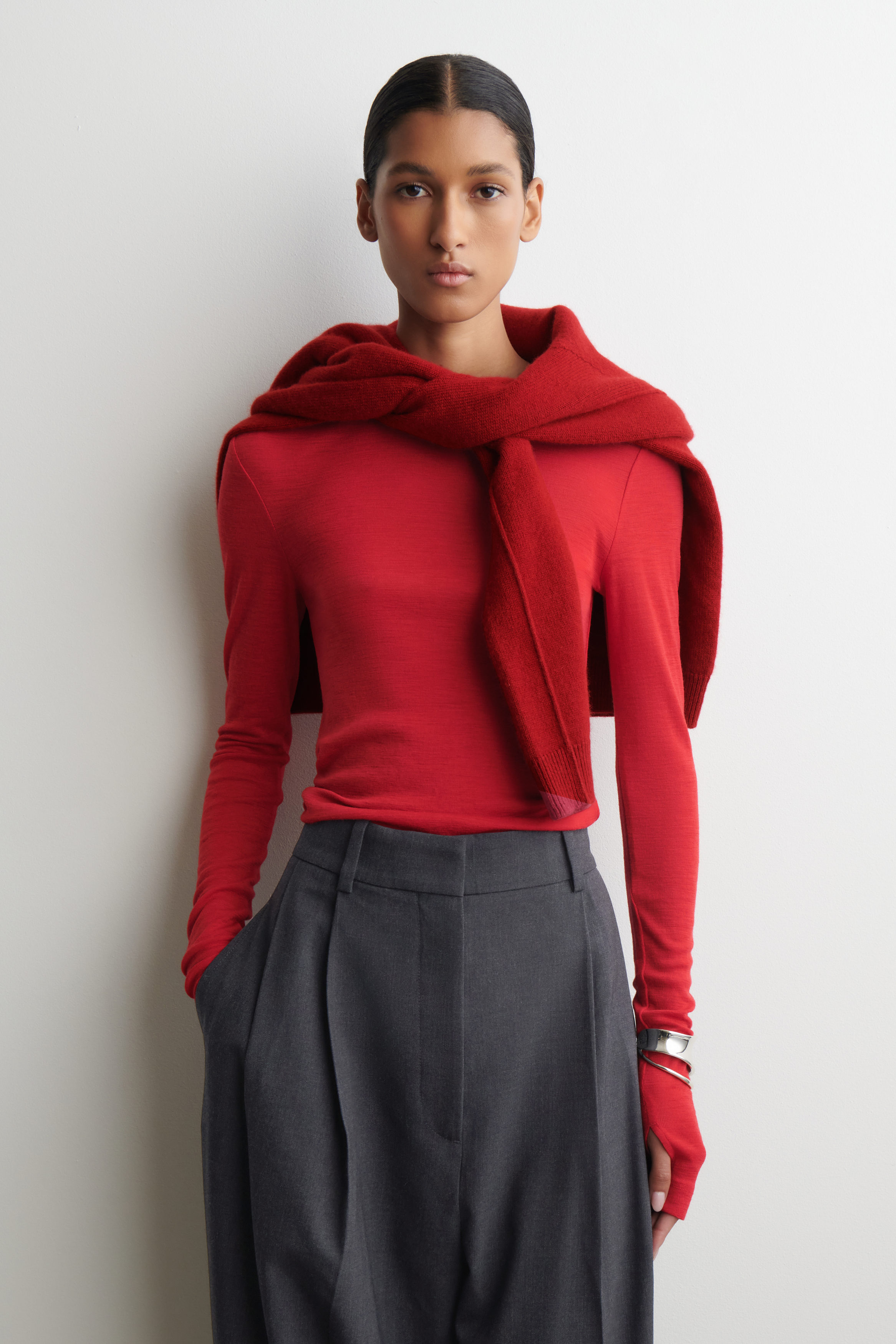 Slim Merino Wool Sweater