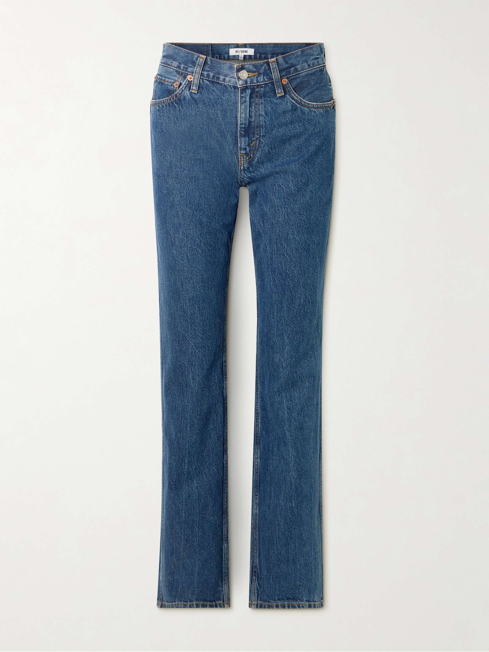 90s High-Rise Straight-Leg Jeans