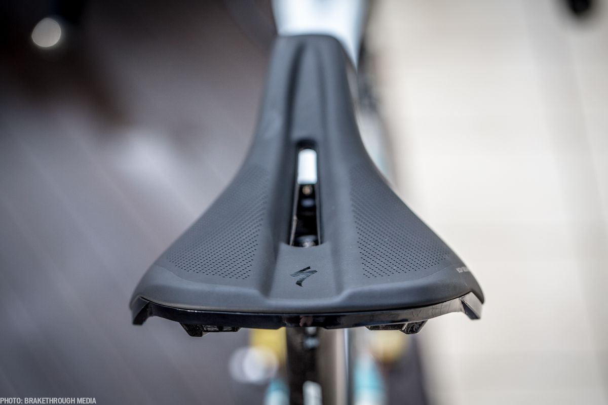 Specialized branded saddle
