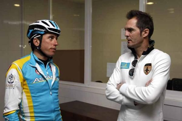 Robert Kiserlovski talks with Gorazd Stangelj