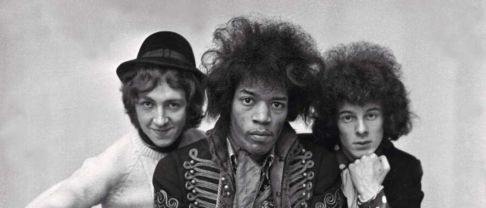 The Jimi Hendrix Experience studio portrait